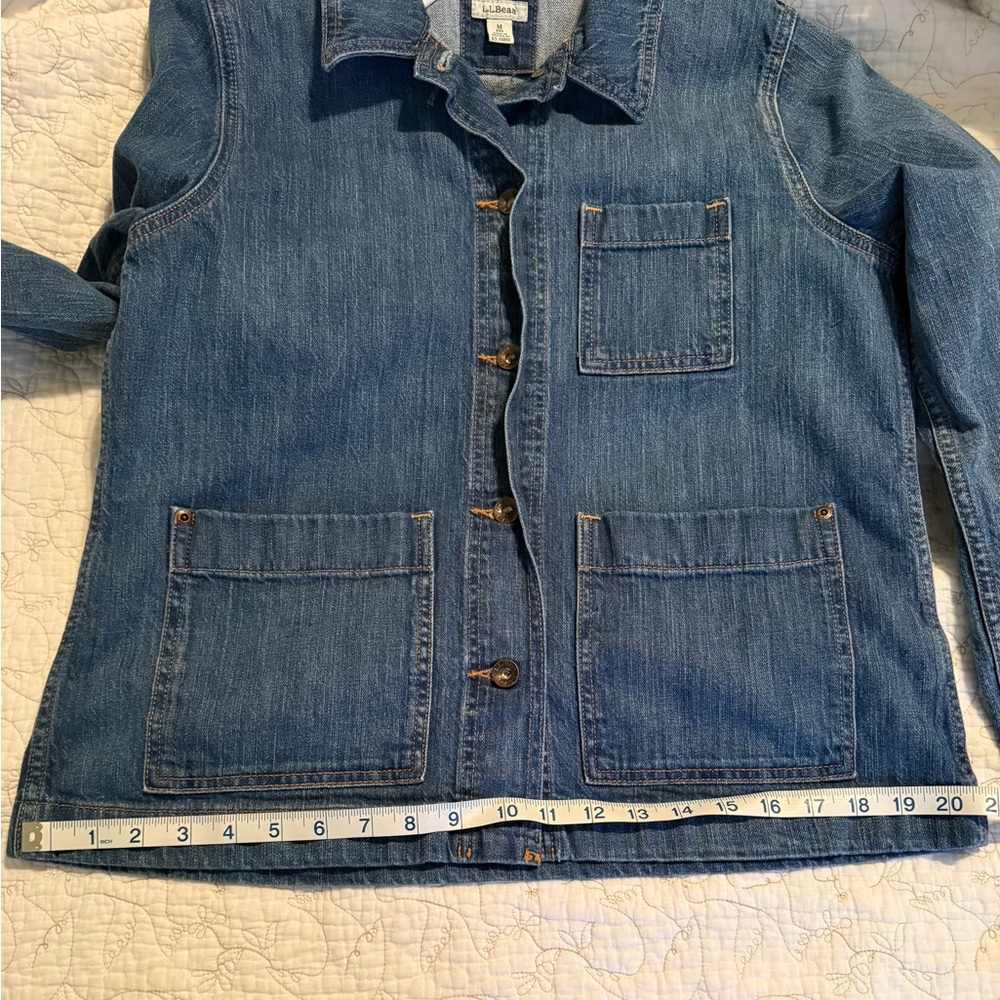 L.L. Bean Blue Jean Jacket - Picture 10 of 12